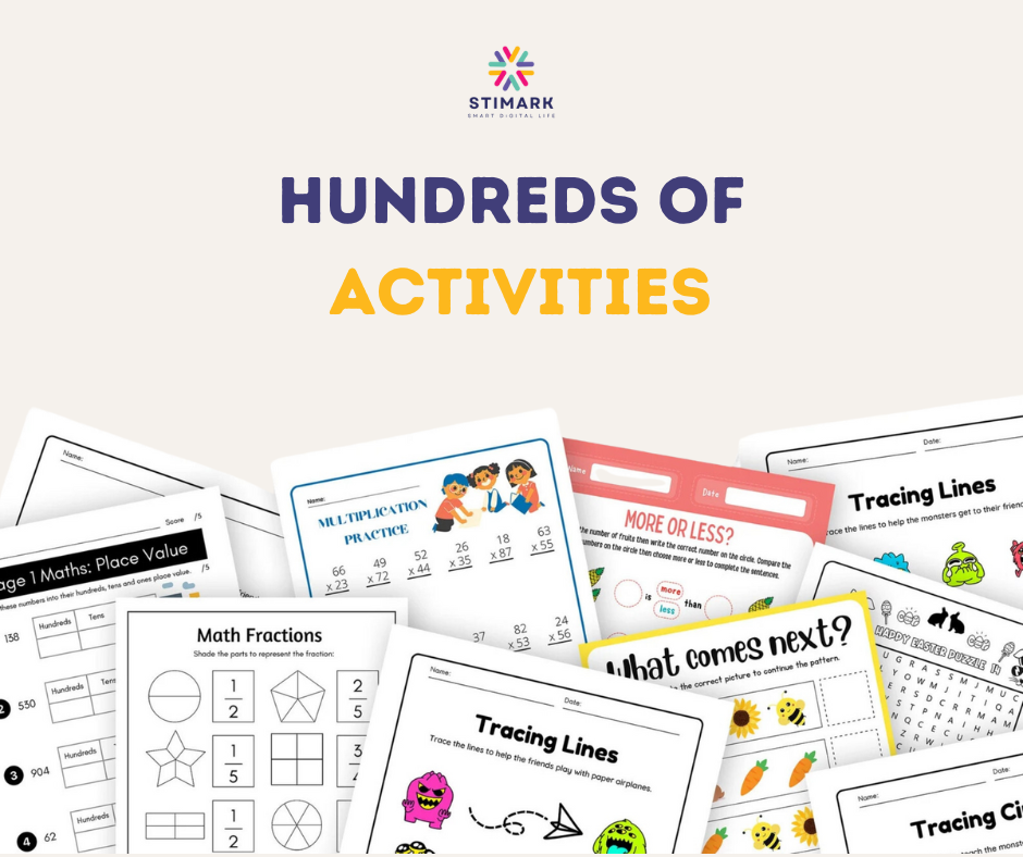 Stimark - Over 10,000 Printable Educational Resources kids bundle